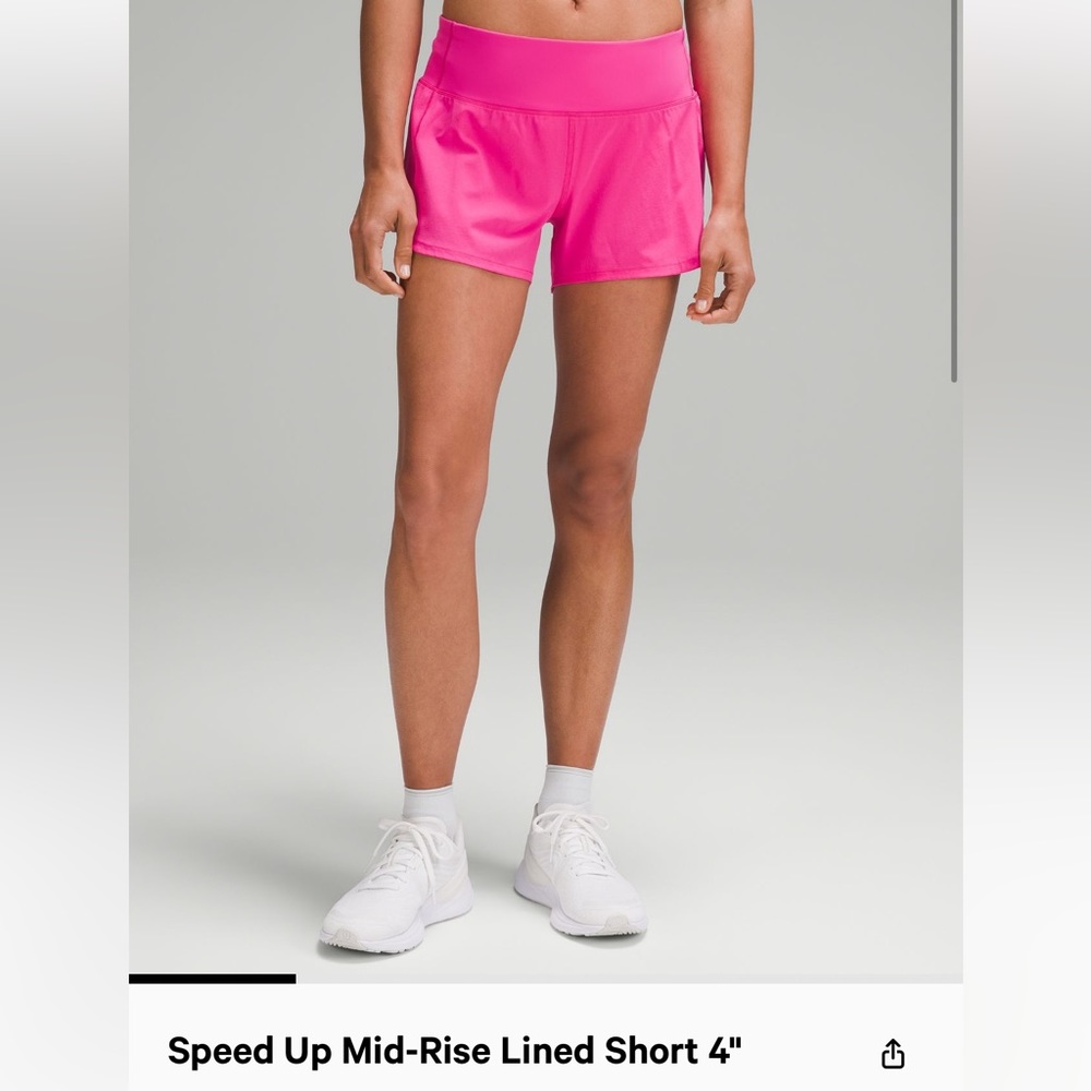 Lululemon speed up shorts